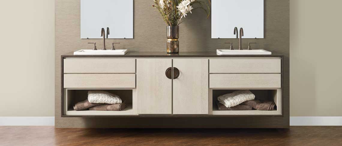 Tempo Quarter Sawn Oak Repose Grey with Chocolate glaze 5